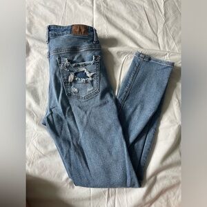 American Eagle Ripped Mom Jeans